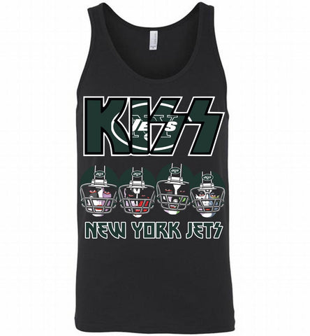 Kiss New York Jets Logo Tank - zezetee