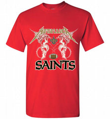 Metallica New Orleans Saints Logo Shirt - zezetee