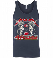 Metallica San Francisco 49ersLogo Tank - zezetee