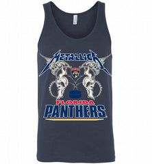 Metallica Florida Panthers Logo Tank - zezetee