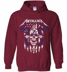 Metallica Snake Skull Tampa Bay Lightning Logo Hoodie - zezetee