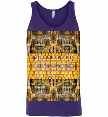 Notre-Dame Cathedral Rose Stained Glass Candles Novel Quote Tank - zezetee