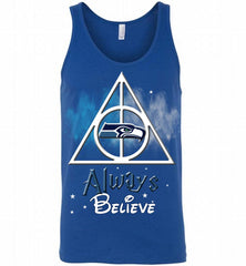 Seattle Seahawks Always Believe Harry Potter Tank - zezetee
