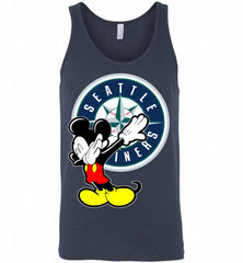 Disney Mickey Mouse Dabbing Seattle Mariners Tank - zezetee
