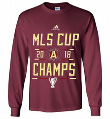 2018 MLS CUP ATLANTA UNITED CHAMPIONSHIP Gildan Long Shirt - zezetee