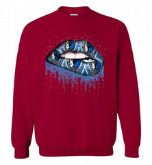 Lip Dallas Mavericks Crewneck Sweatshirt - zezetee