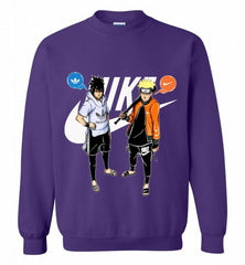 ADIDAS NIKE NARUTO Crewneck Sweatshirt - zezetee