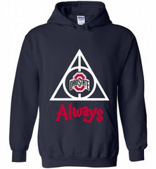 OHIO STATE BUCKEYES DEATHLY HALLOWS ALWAYS GIFT Hoodie - zezetee