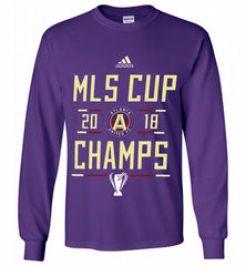2018 MLS CUP ATLANTA UNITED CHAMPIONSHIP Gildan Long Shirt - zezetee