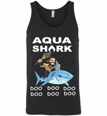 AQUAMAN SHARK DOO DOO DOO DOO DOO DOO DOO Tank - zezetee