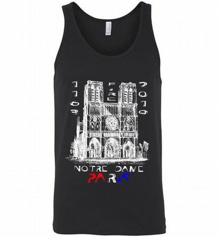 notre dame fire department shirt Tank - zezetee