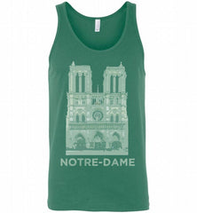 Notre-Dame France Cathedral Tank - zezetee