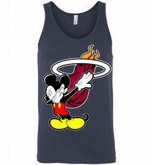 Disney Mickey Mouse Dabbing Miami Heat Tank - zezetee