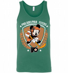 NHL Hockey Mickey Mouse Philadelphia Flyers Disney Tank - zezetee