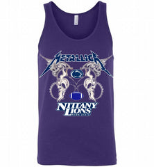Metallica Penn State Nittany Lions Logo Tank - zezetee