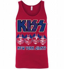 Kiss New York Giants Logo Tank - zezetee