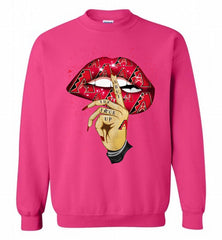 MLB Arizona Lip Shut The Fuck Up Crewneck Sweatshirt - zezetee