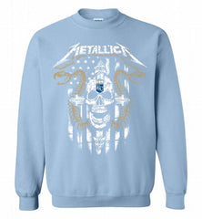 Metallica Kansas City Royals Logo Crewneck Sweatshirt - zezetee