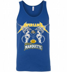 Metallica Marquette Golden Eagles Logo Tank - zezetee