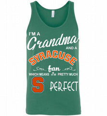 I'M A Grandma And A Syracuse Orange Fan Tank - zezetee