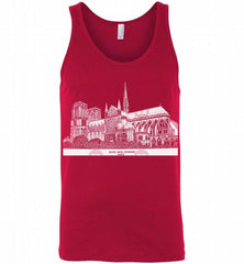 NOTRE DAME CATHEDRAL TEE Tank - zezetee