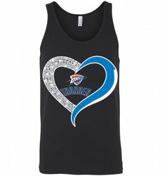 Oklahoma City Thunder In Diamond Heart Tank