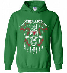 Metallica St Louis Eagles Logo Hoodie - zezetee