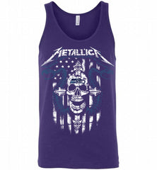Metallica Snake Skull Seattle Seahawks Logo Tank - zezetee