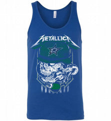 Metallica Skull Snake Dallas Stars Tank - zezetee
