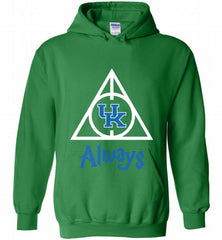 KENTUCKY WILDCATS DEATHLY HALLOWS ALWAYS GIFT Hoodie - zezetee