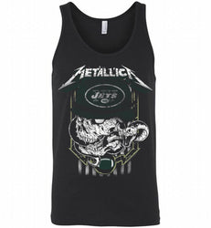 Metallica Skull Snake New York Jets Tank
