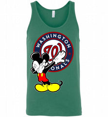 Disney Mickey Mouse Dabbing Washington Nationals Tank - zezetee
