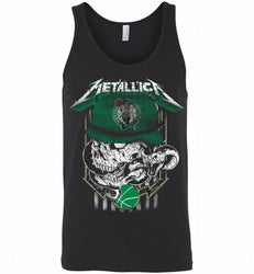 Metallica Skull Snake Boston Celtics Tank