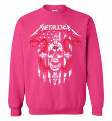 Metallica Tampa Bay Buccaneers Logo Crewneck Sweatshirt - zezetee