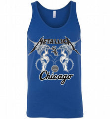 Metallica Chicago White Sox Logo Tank - zezetee