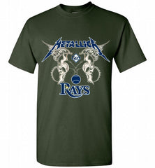 Metallica Tampa Bay Rays Logo Shirt - zezetee