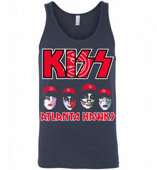 Kiss Atlanta Hawks Logo Tank - zezetee