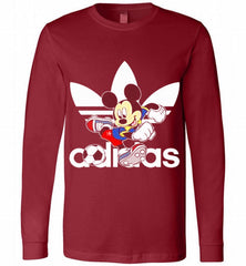 ADIDAS FOOTBALL MICKEY MOUSE DISNEY SPORTS Long Sleeve - zezetee
