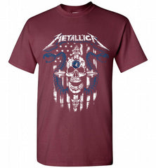 Metallica Snake Skull MinnesotaTimberwolves Logo Shirt - zezetee