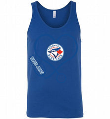 Nurse Heartbeat Toronto Blue Jays Tank - zezetee