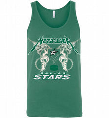 Metallica Dallas Stars Logo Tank - zezetee