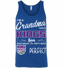I'M A Grandma And A Sacramento Kings Fans Perfect Tank - zezetee