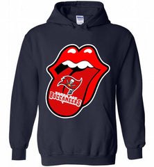 Tampa Bay Buccaneers  x The Rolling Stones Logo Hoodie - zezetee