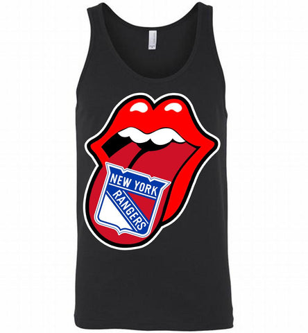 New York Rangers  x The Rolling Stones Logo Tank - zezetee