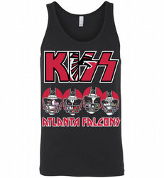 Kiss Atlanta Falcons Logo Tank