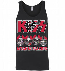 Kiss Atlanta Falcons Logo Tank - zezetee