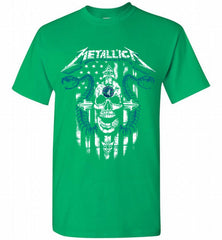 Metallica Snake Skull MinnesotaTimberwolves Logo Shirt - zezetee