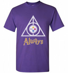 Pittsburgh Steelers deathly Hallows always trending gift Shirt - zezetee