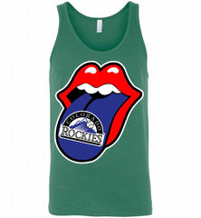 Colorado Rockies  x The Rolling Stones Logo Tank - zezetee
