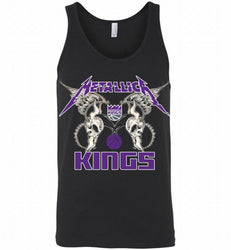 Metallica Sacramento Kings Logo Tank